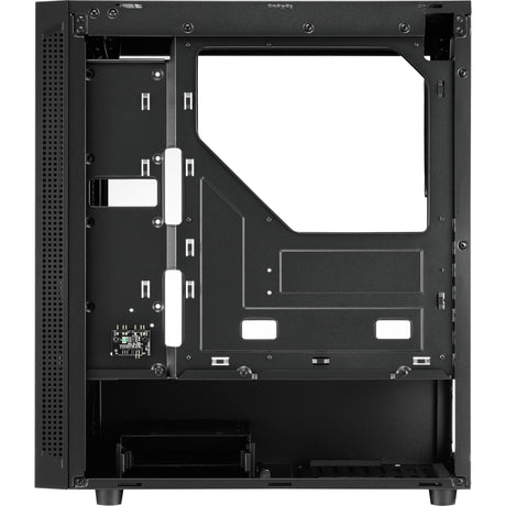 Sharkoon RGB Slider Midi-Tower-Gehäuse (schwarz | 3x USB-A | RGB | gehärtetes Glas)