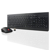 Lenovo 510 wireless combo keyboard mouse desktopset (zwart, us lay-out (qwerty), 100%, 1200 dpi)