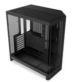 Nzxt h6 midi tower behuizing (zwart | 2x usb-a | 1x usb-c | tempered glass)