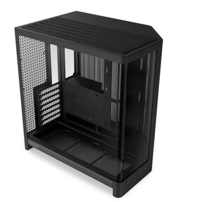 Nzxt h6 midi tower behuizing (zwart | 2x usb-a | 1x usb-c | tempered glass)