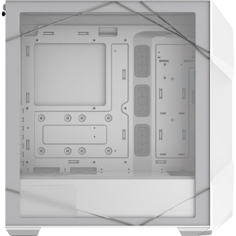 Cooler Master Masterbox TD500 Mesh V2 Midi-Tower-Gehäuse (Weiß | 2x USB-A | 1x USB-C | RGB | Gehärtetes Glas)
