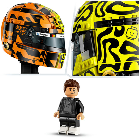 Lego Editions McLaren Mastercard F1 Team Helm von Lando Norris Bausatz für Kinder 43023
