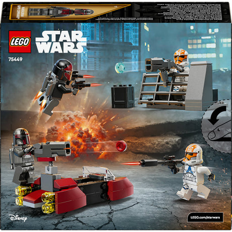 Lego Star Wars Siege of Mandalore Battle Pack – Geschenk für Jungen ab 6 Jahren – 75449