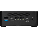 Msi cubi nuc 1mg-001eu mini-pc (zwart | core 7 150u | intel graphics | 16 gb | 1 tb ssd | epeat silver registered)