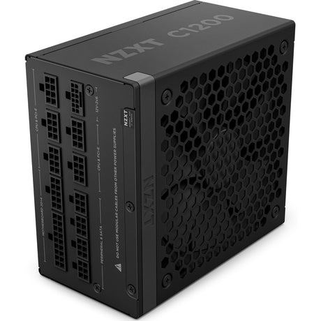 Nzxt C1200 Gold ATX 3.1 modulares 1200-Watt-Netzteil (schwarz, 1x 12V-2x6, 3x PCIe)
