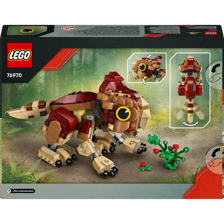 Lego® Jurassic World Baby-Dinosaurier Dolores: Aquilops Spielzeugset – 76970