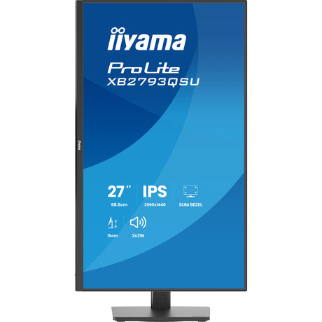 Iiyama Prolite xb2793qsu-b1 27 Monitor (schwarz (matt), HDMI, Display Port, USB, Audio)