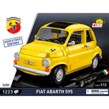 Cobi fiat 500 abarth - executive edition constructiespeelgoed (schaal 1:12)