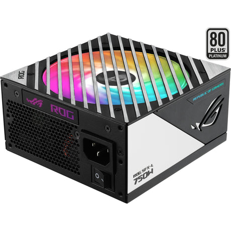 Asus ROG Loki SFX-L Platinum Modulares 750-Watt-Netzteil (Schwarz, 1x 12V-2x6, 3x PCIe)