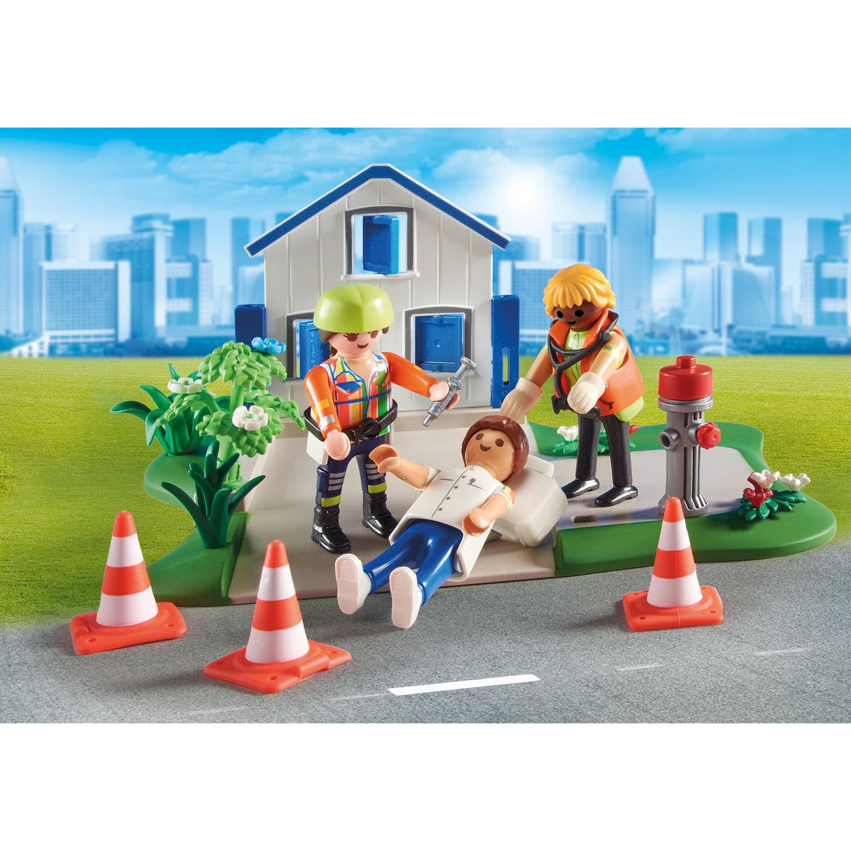 Playmobil-Figuren - Meine Figuren: Rettungsmission, Bauspielzeug (70980)