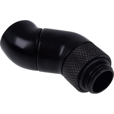 Alphacool Eiszapfen Winkeladapter Doppel-45 Grad Anschluss (schwarz)