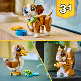 Lego Creator 31382 süßer tierischer verspielter Welpe