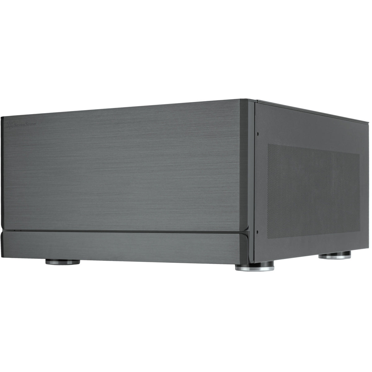 Silverstone Crown 04 HTPC-Gehäuse (dunkelgrau | 4x USB-A | 1x USB-C)