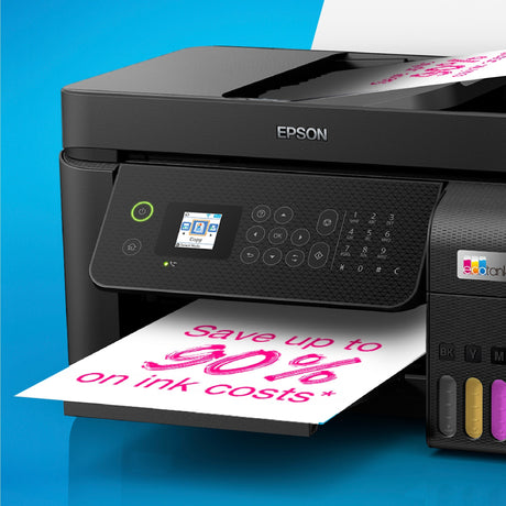 Epson ecotank et-4800 All-in-One-Tintenstrahldrucker mit Faxfunktion (schwarz)