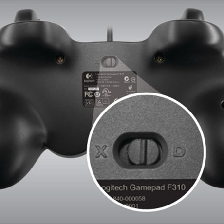 Logitech Gamepad F310 (dunkelblau schwarz)