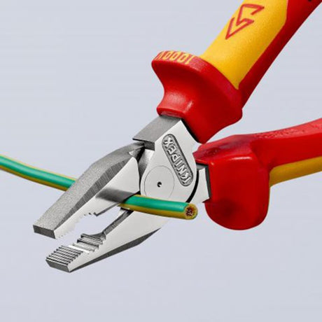 Knipex Kraft-Kombizange verchromt 180 mm - 0206180