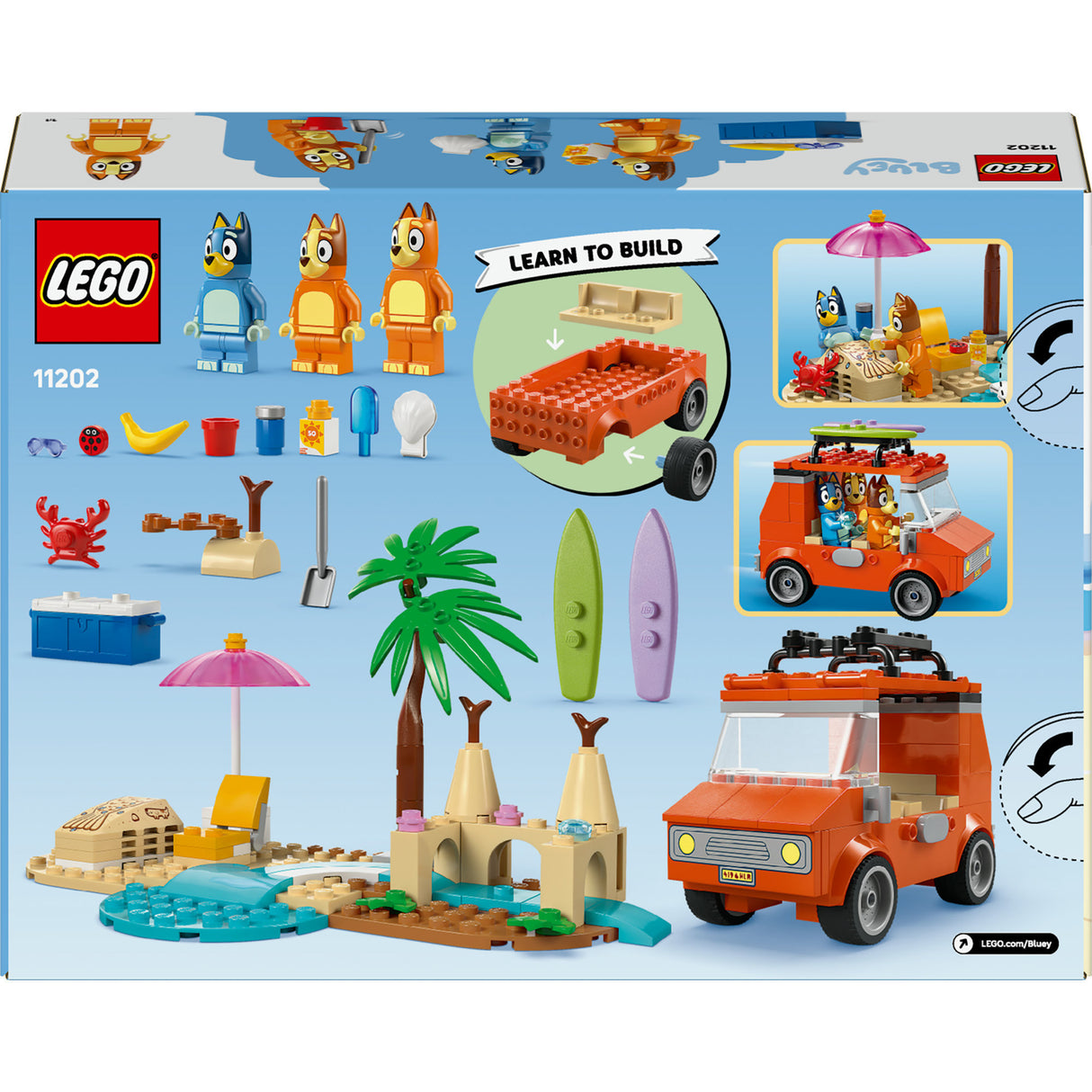 Lego Duplo 11202 Blueys Autofahrt zum Strand