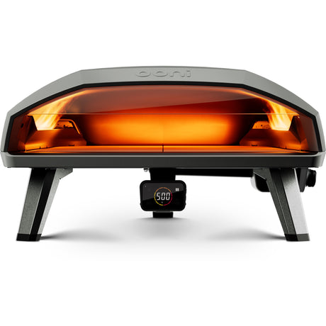 Ooni Koda 2 Max, gasbetriebener Pizzaofen, Pizzaofen (20-Zoll-Pizza, Zweizonen-Garen)