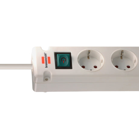 Brennerstuhl Bremounta Steckdosenleiste 5-fach mit 2 USB C Ladebuchsen Steckdosenleiste (weiß, 2x USB C)