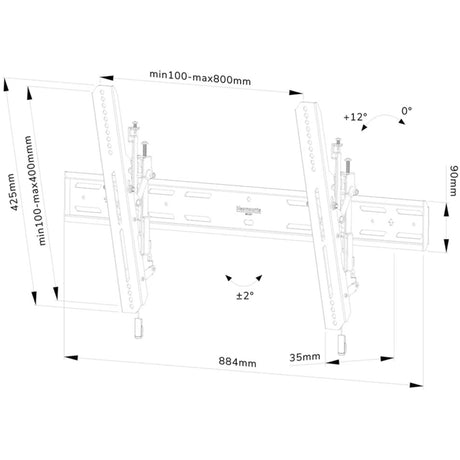 Neomounts von Newstar Select WL35S-850BL18 TV-Wandstonde