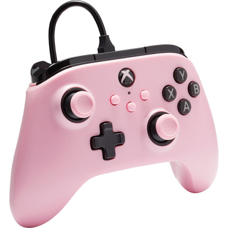 Kabelgebundener Powera-Controller für Xbox Series X|s (Rosa, Xbox Series X|s, Xbox One, PC)