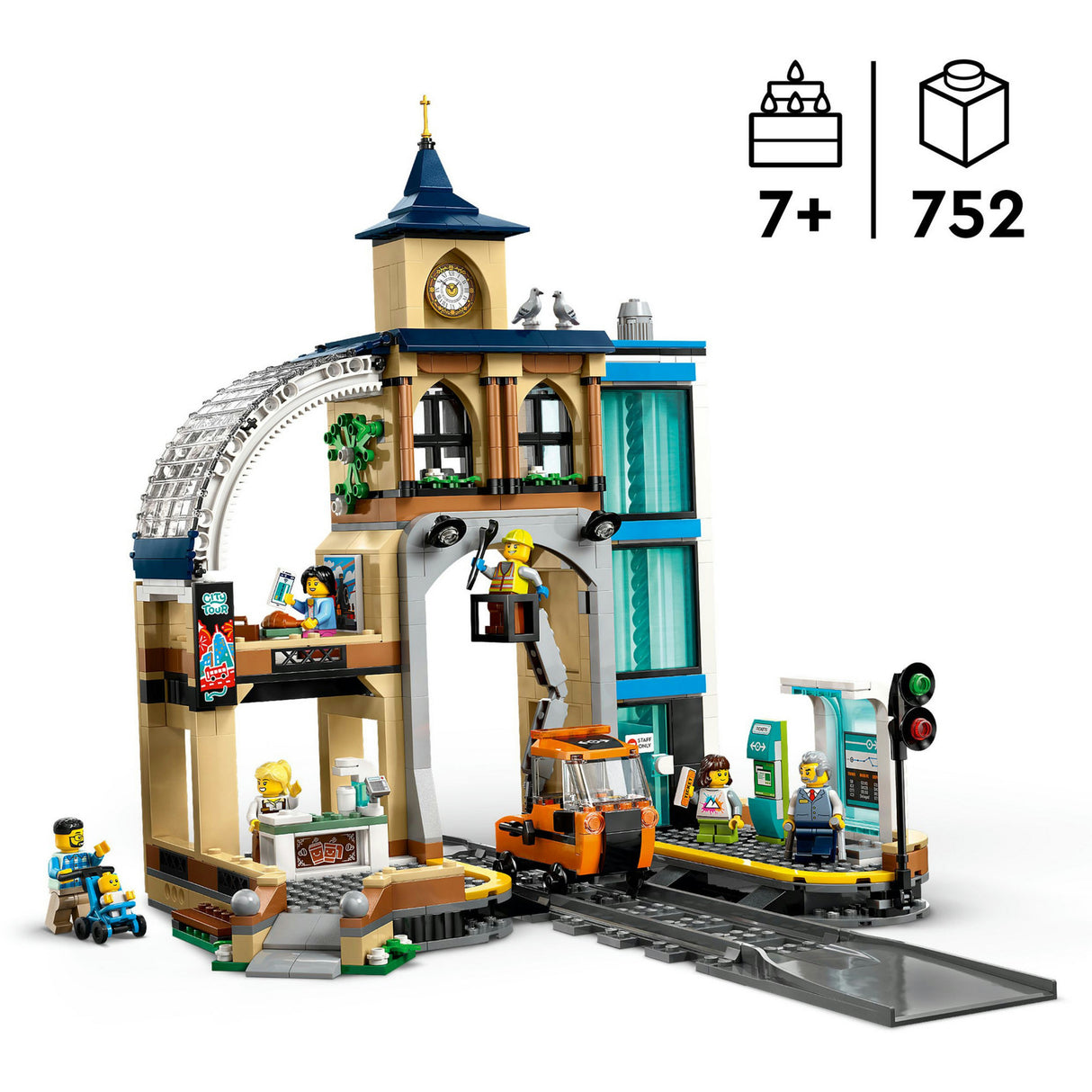 Lego City 60469 Hauptbahnhof