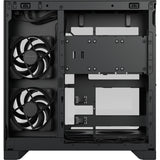 Fractal design pop 2 vision midi tower behuizing (zwart | 1x usb-a | 1x usb-c | tempered glass)