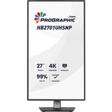 Iiyama prographic hb2701uhsnp-b1 27 4k uhd monitor (zwart (mat), hdmi, displayport, usb-c, audio)
