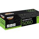 Inno3d geforce rtx 5060 low profile 8gb grafische kaart (dlss 4, 2x displayport, 1x hdmi)