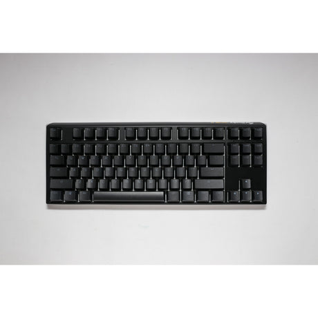 Ducky One 3 Classic TKL RGB mechanische Tastatur (Schwarz, US-Layout (QWERTY), Cherry MX Speed Silver, 80 % (TKL), RGB-LEDs, Double-Shot PBT, Hot-Swap-fähig, Quack-Mechanik)