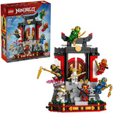 Lego Ninjago 71866 Display zum 15-jährigen Jubiläum mit Ninja-Figuren