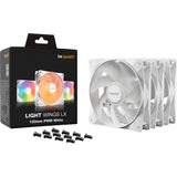 Ruhig sein! Licht lx 120mm pwm Dreierpack weiß
