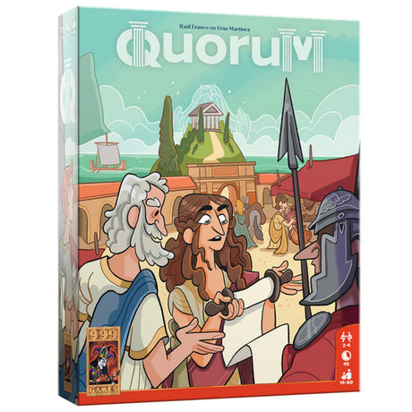 999games 999 Games Quorum Brettspiel (Niederländisch, 2 – 4 Spieler, 45 Minuten, ab 14 Jahren)