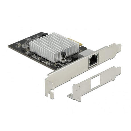Delock PCIe X2 Karte 1x RJ45 10 Gigabit LAN AQC113CS Netzwerkadapter