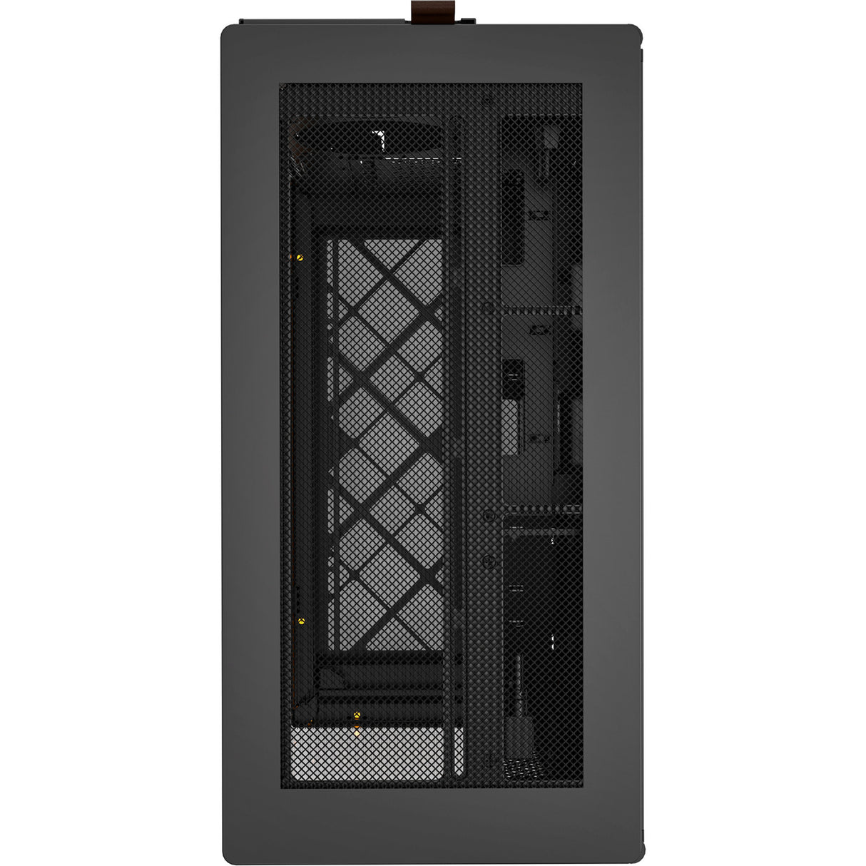 Montech hs02 midi tower behuizing (zwart | 2x usb-a | 1x usb-c | rgb | tempered glass)