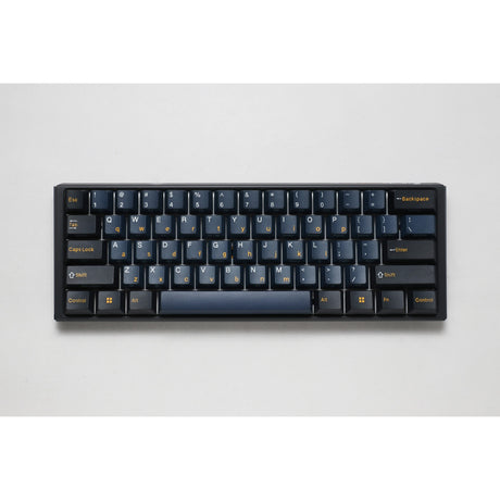 Mechanische Gaming-Tastatur Ducky One 3 Pro Mini RGB (Schwarz, US-Layout (QWERTZ), Cherry MX2A Braun, 60 %, RGB-LED, Double-Shot-PBT, Quack-Mechanik, Hot-Swap)