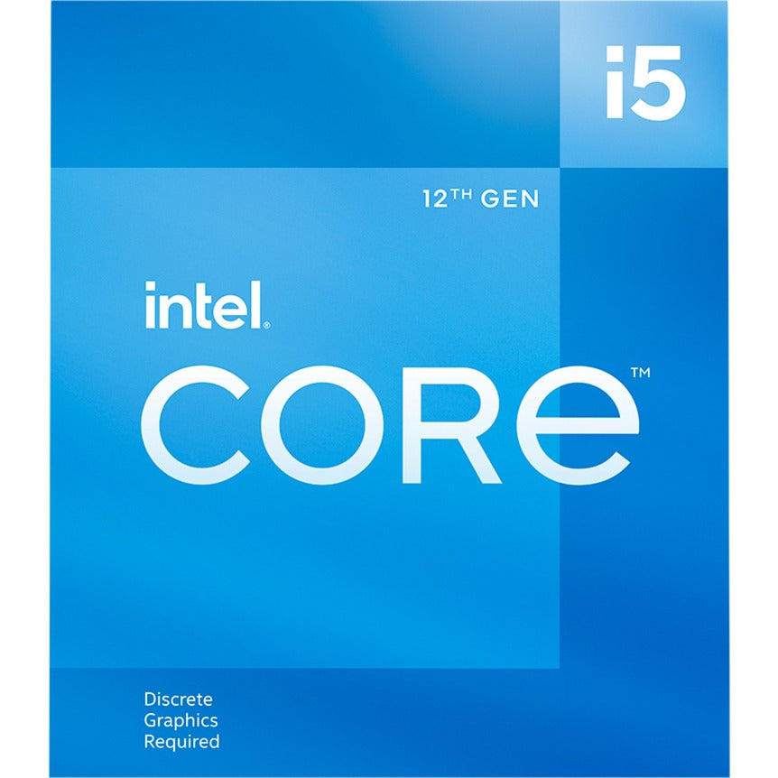 Intel® Core i5-12400f, 2,5 GHz (4,4 GHz Turbo-Boost), Sockel 1700-Prozessor (Alder Lake, Boxed)