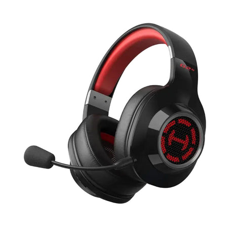 Edifier G2 S Wireless 7.1 Gaming Headset Over-Ear Gaming Headset (Schwarz Rot, RGB, Bluetooth 2,4 GHz USB)