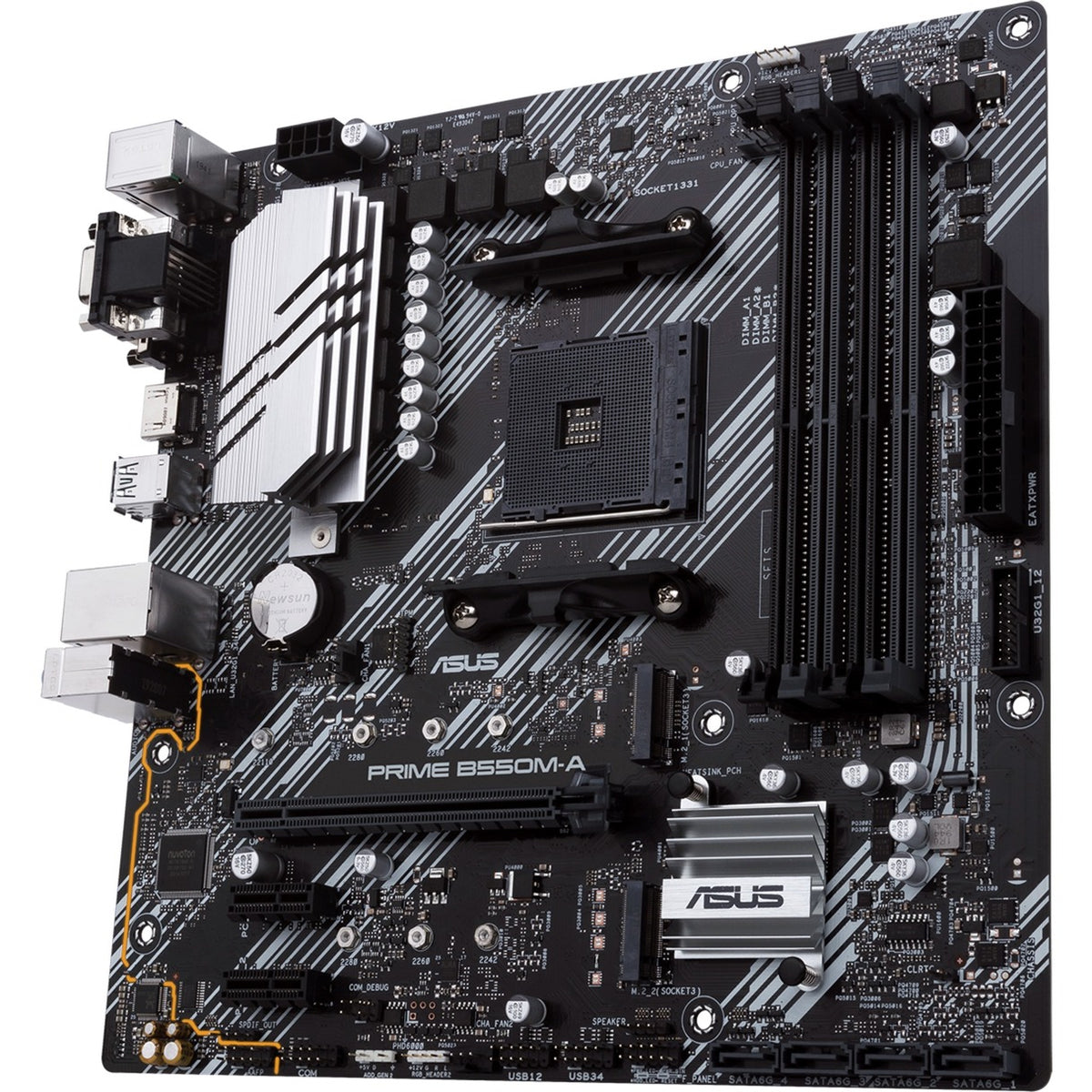 Asus Prime B550M-A Sockel AM4 Mainboard (RAID, GB-LAN, Sound, µATX)