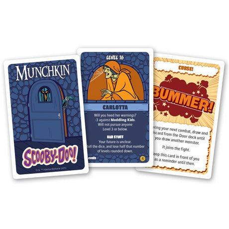 Europäisches Spielernetzwerk Munchkin: Scooby-Doo-Kartenspiel (englisch, 3 - 6 Spieler, 60 Minuten, ab 10 Jahren)