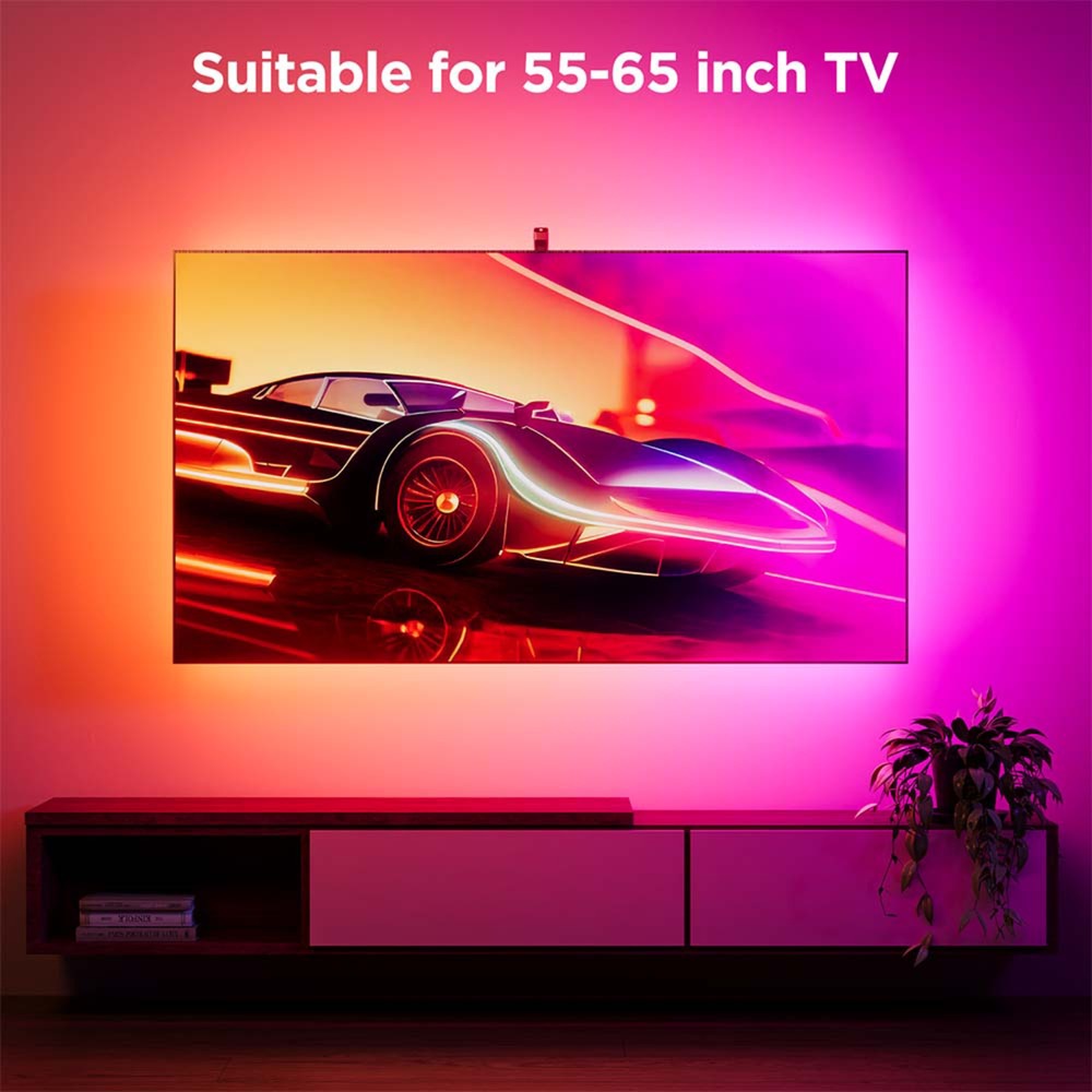 Govee Smart TV Lighting Matter – 55-65 Zoll Hintergrundbeleuchtung 3s – Netflix-Edition