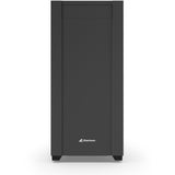 Sharkoon s25-v2 midi tower behuizing (zwart | 2x usb-a | 1x usb-c)