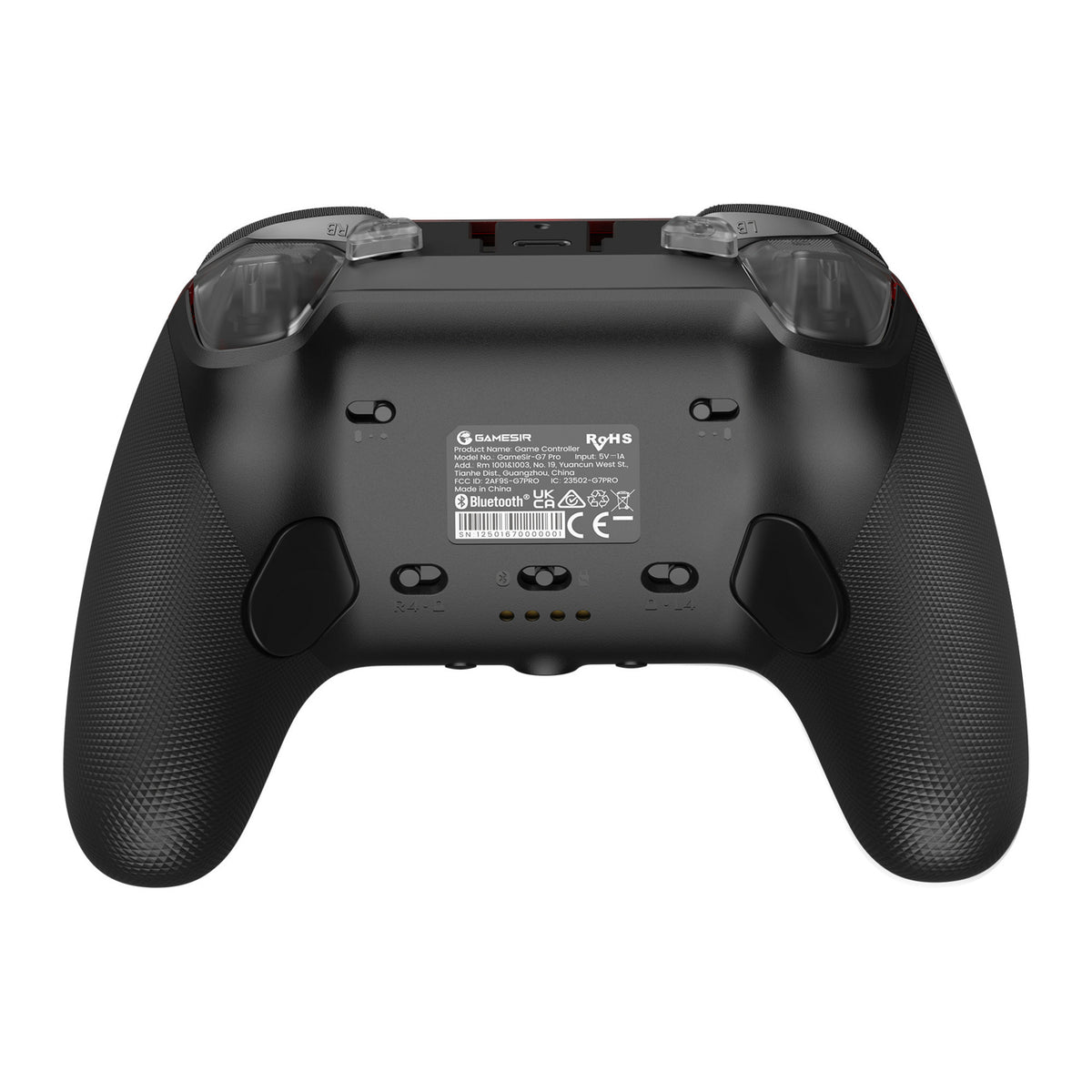 Gamesir G7 Pro Tri-Mode – Shadow Ember Gamepad (schwarz dunkelrot, Xbox Series X|s, Xbox One, PC, Android, Steam)