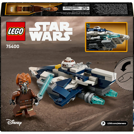 Lego Star Wars Plo Koons Jedi Starfighter Microfighter-Set – 75400