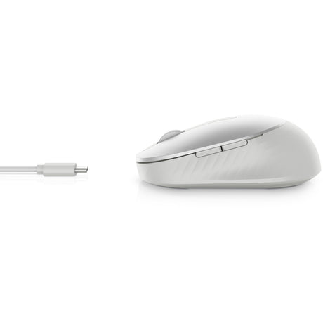 Dell Pro Premium Kompaktmaus – MS7421W (Silberweiß, 1000–4000 dpi)
