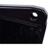 Alphacool Nexxxos ST30 Vollkupfer X-Flow 420 mm Kühler (schwarz)