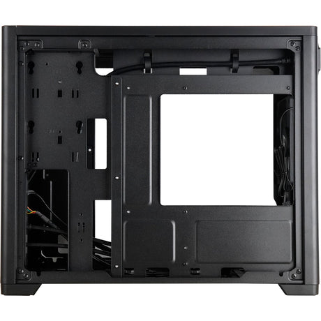 Chieftec bx-mesh Mini-Tower-Gehäuse (schwarz | 1x USB-A | 1x USB-C | gehärtetes Glas)