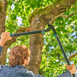 Gardena Amboss-Gartenschere Energycut Pro L, mit Ambossschliff (grautürkis, 75cm, für trockenes Holz)