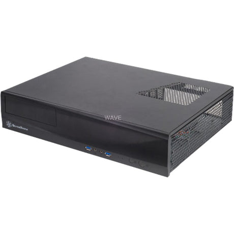 Silverstone milo ml03b Desktop-Gehäuse (schwarz | 2x USB-A)