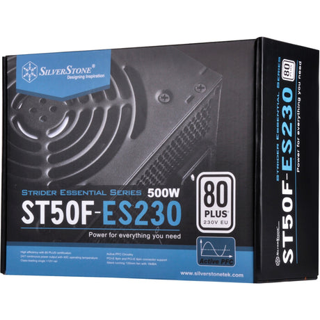Silverstone Strider Essential ST50F-ES230 500 Watt Netzteil (schwarz, 2x PCIe)